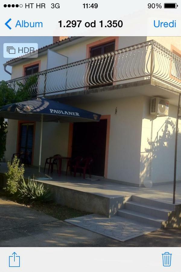 Apartmani Jadranka Vodice Bagian luar foto